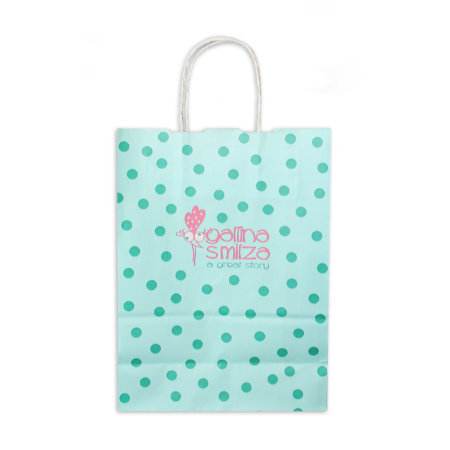 Shopping bag con cordino a filo