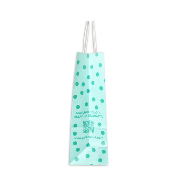 Shopping bag con cordino a filo - immagine 3