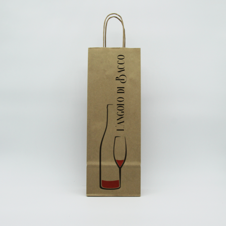 Bottle holder shopping bag