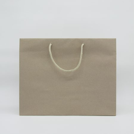 Shopping bag with handle in cotton